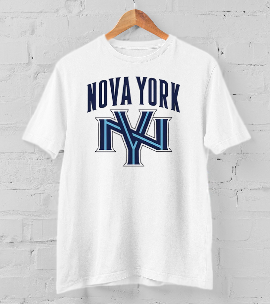Nova York New York Knicks Basketball Team Logo Mashup T-Shirt