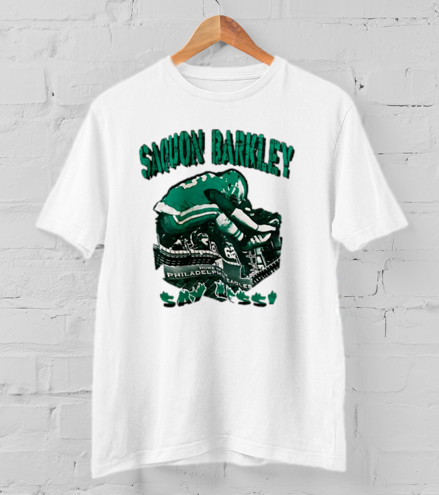 Saquon Barkley Fly Home Of Philadelphia Eagles Say Less T-Shirt