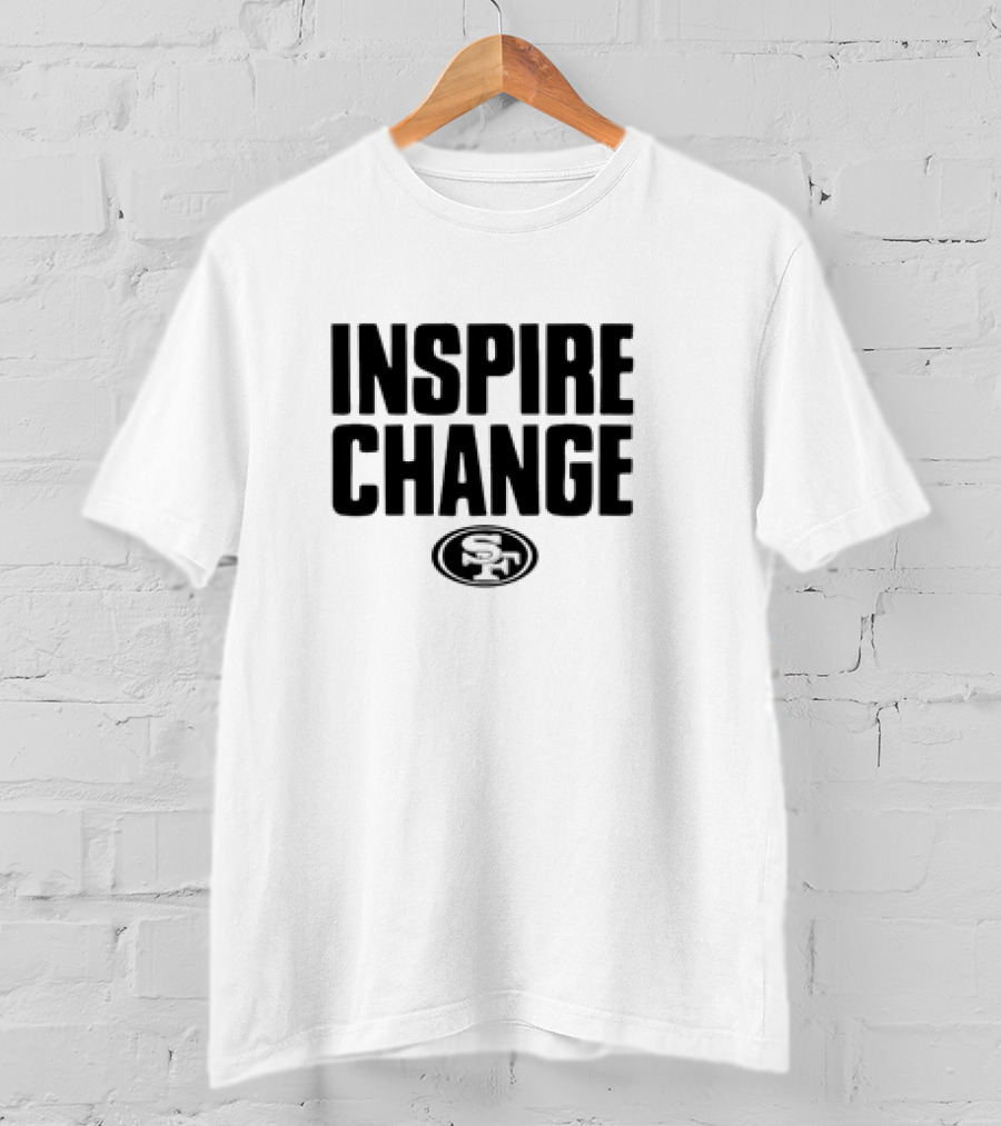 Inspire Change San Francisco 49ers SF Logo T-Shirt