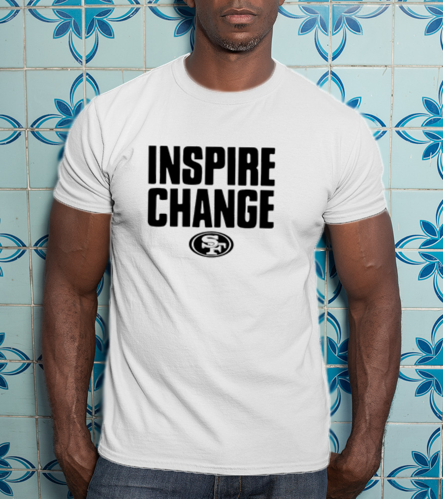 Inspire Change San Francisco 49ers SF Logo T-Shirt