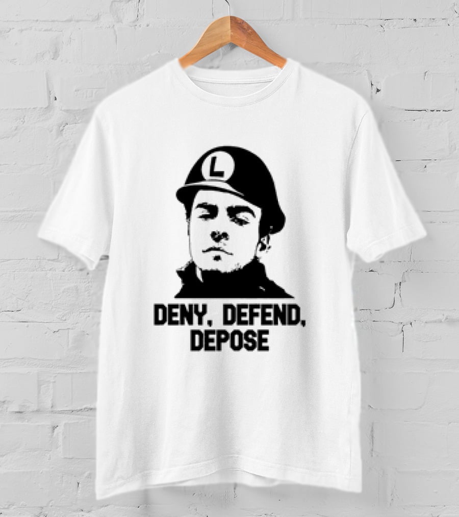 Deny Defend Depose Helmet Portrait Classic T-Shirt