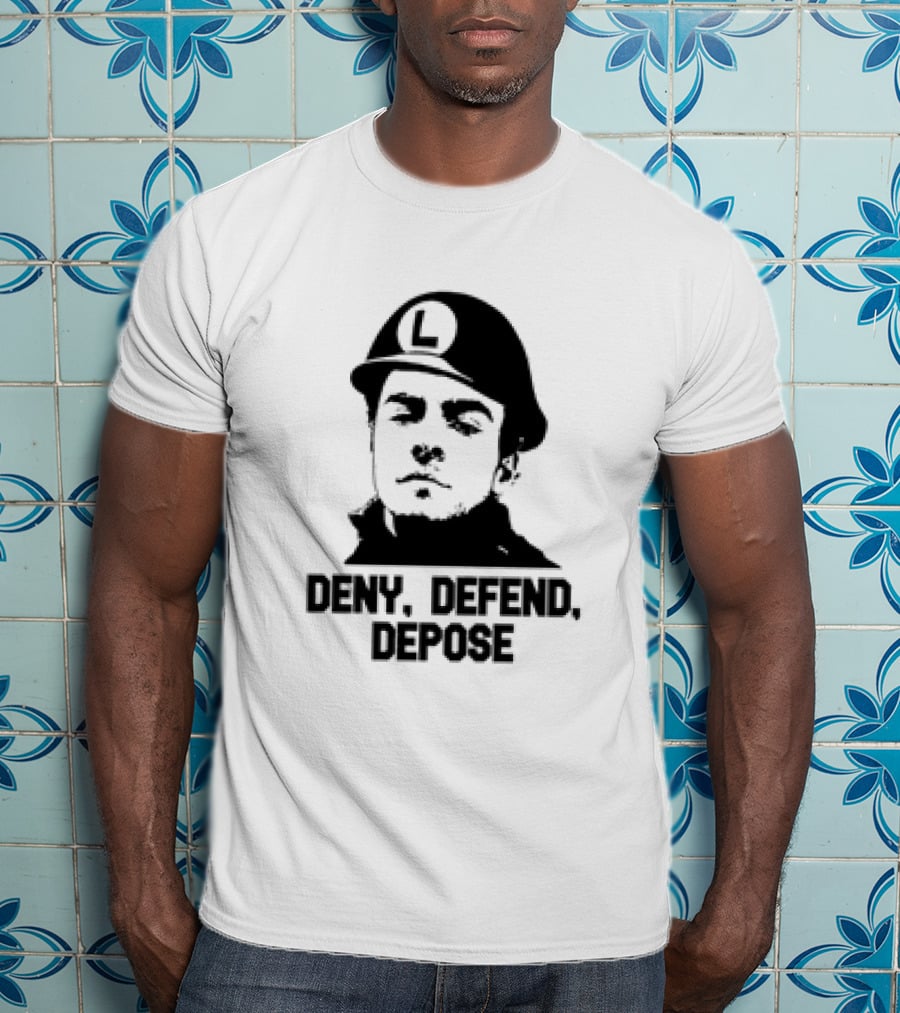 Deny Defend Depose Helmet Portrait Classic T-Shirt