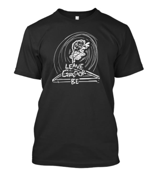 Leave Gregor Be Dinosaur Lightning Spiral T-Shirt
