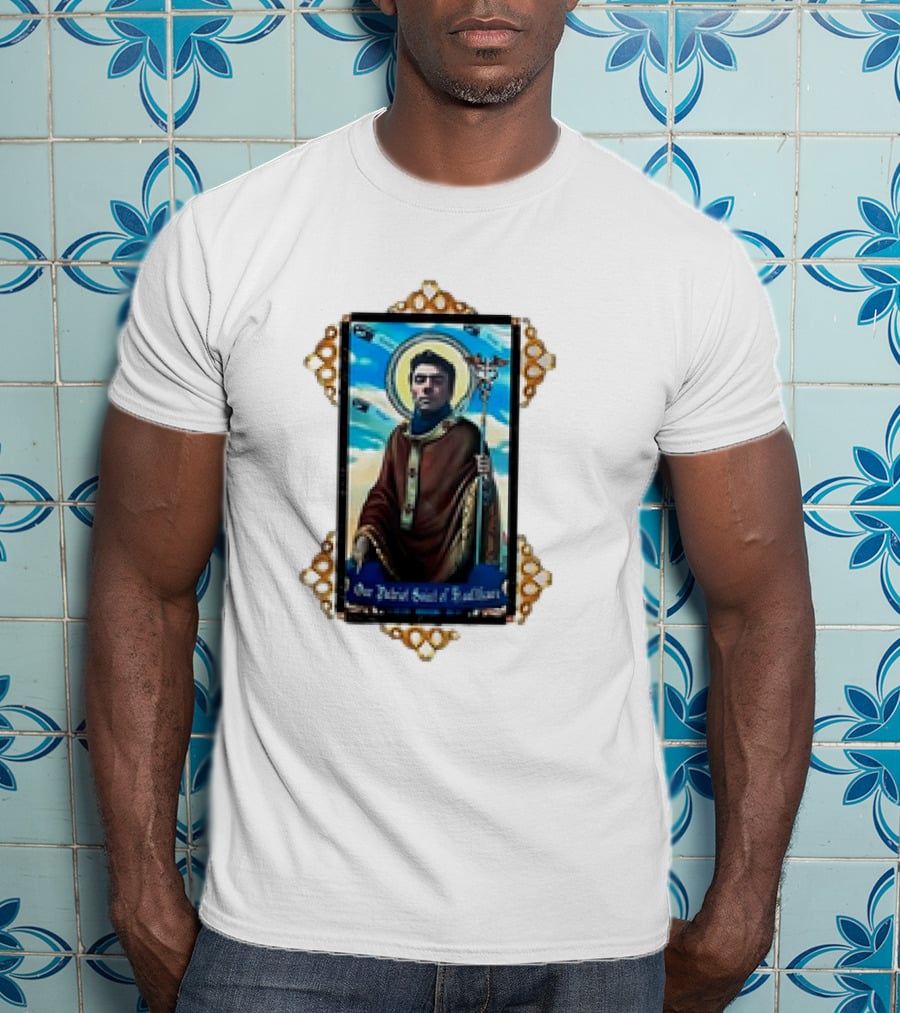 Luigi Mangione Our Patriot Saint Of Healthcare With Iconic Religious T-Shirt