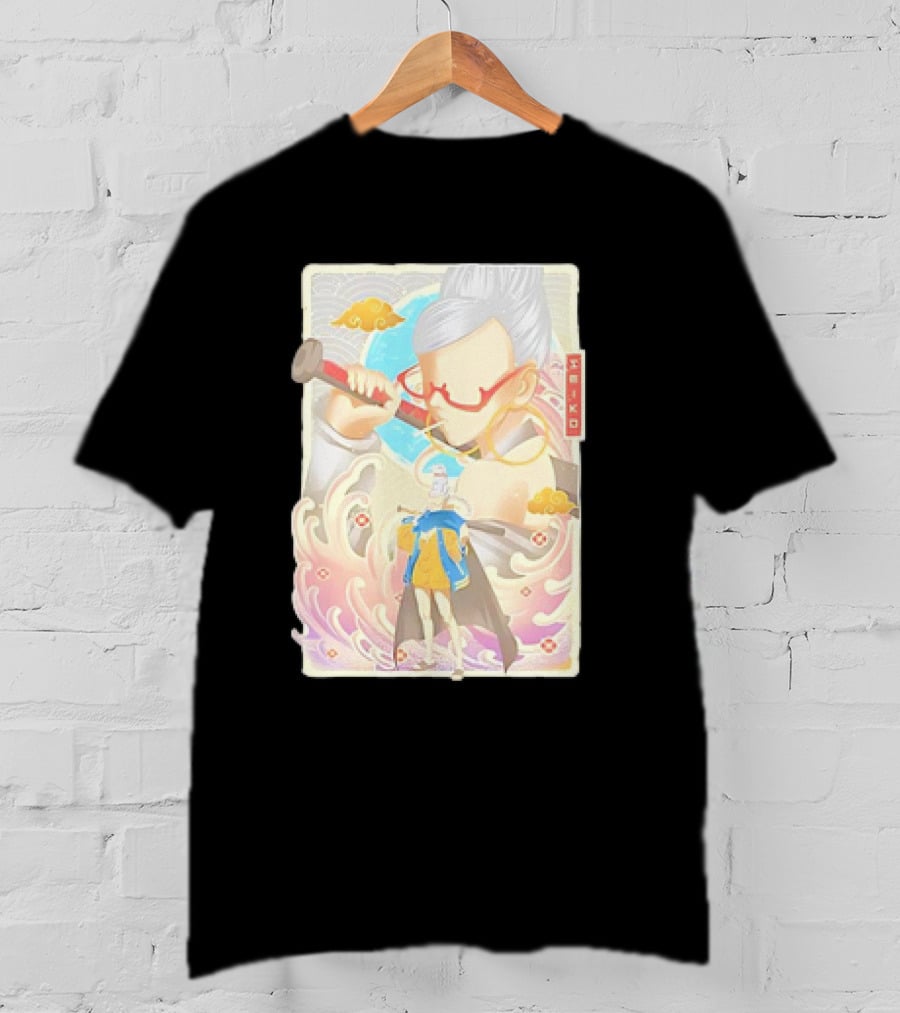 Seiko Ayase Dandadan Character With Vibrant Colors And Artistic Elements T-Shirt