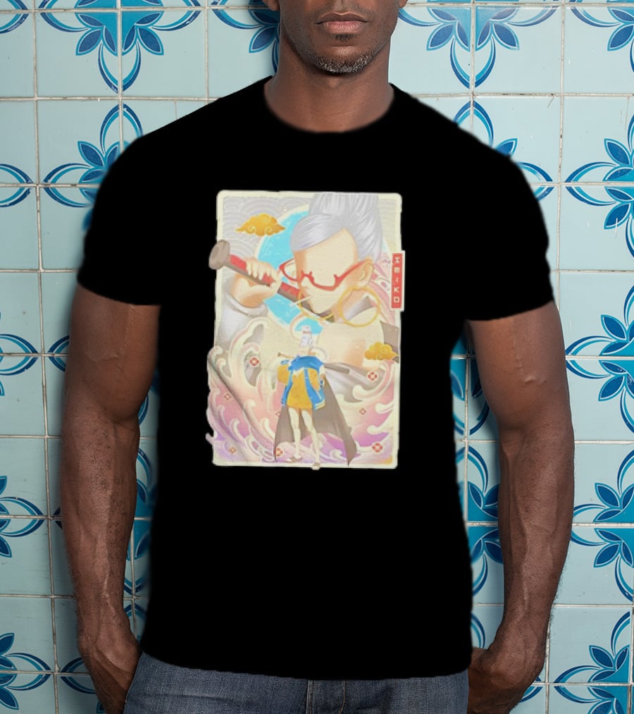 Seiko Ayase Dandadan Character With Vibrant Colors And Artistic Elements T-Shirt