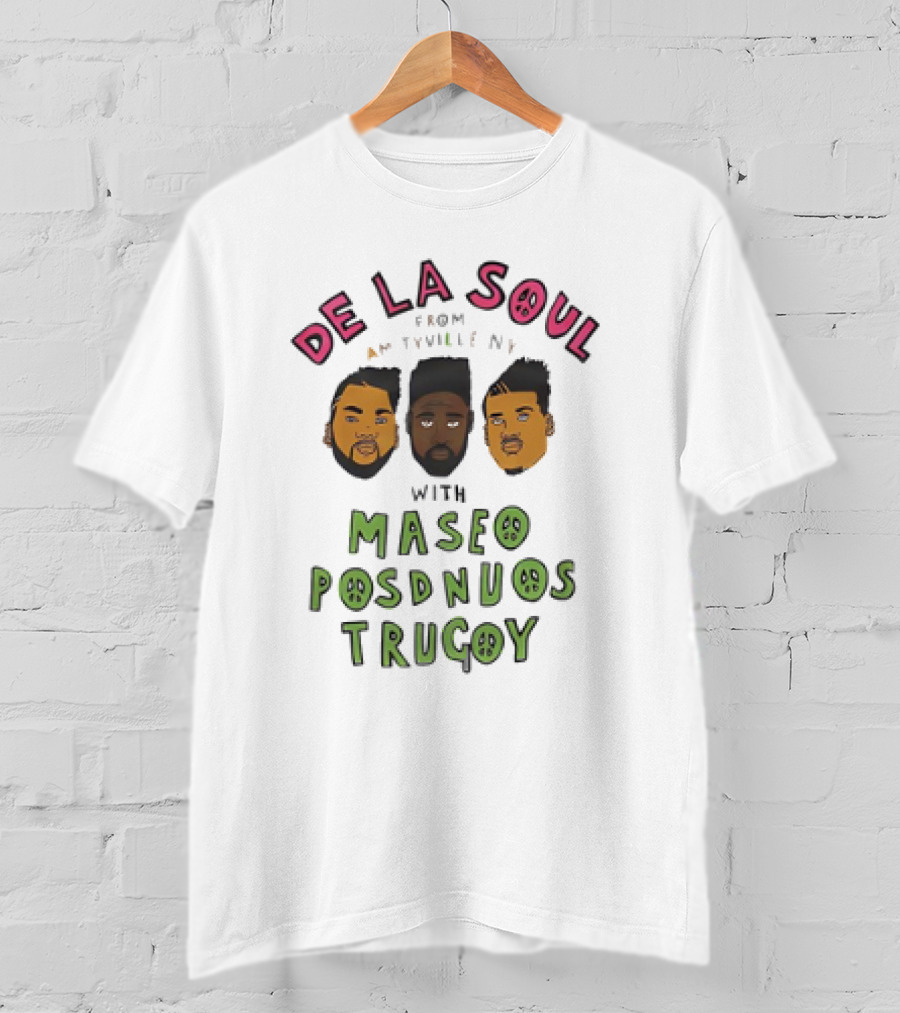 De La Soul From Amityville NY With Maseo Posdnuos Trugoy T-Shirt