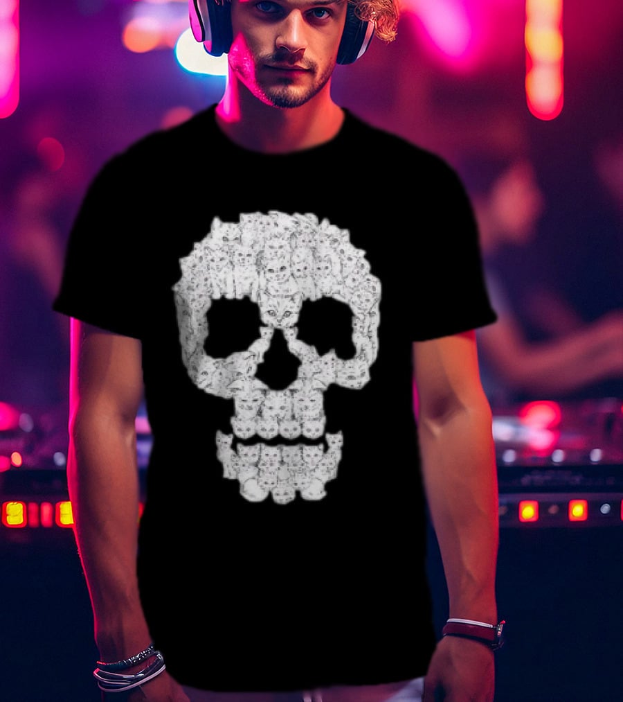 Cats Skull T-Shirt