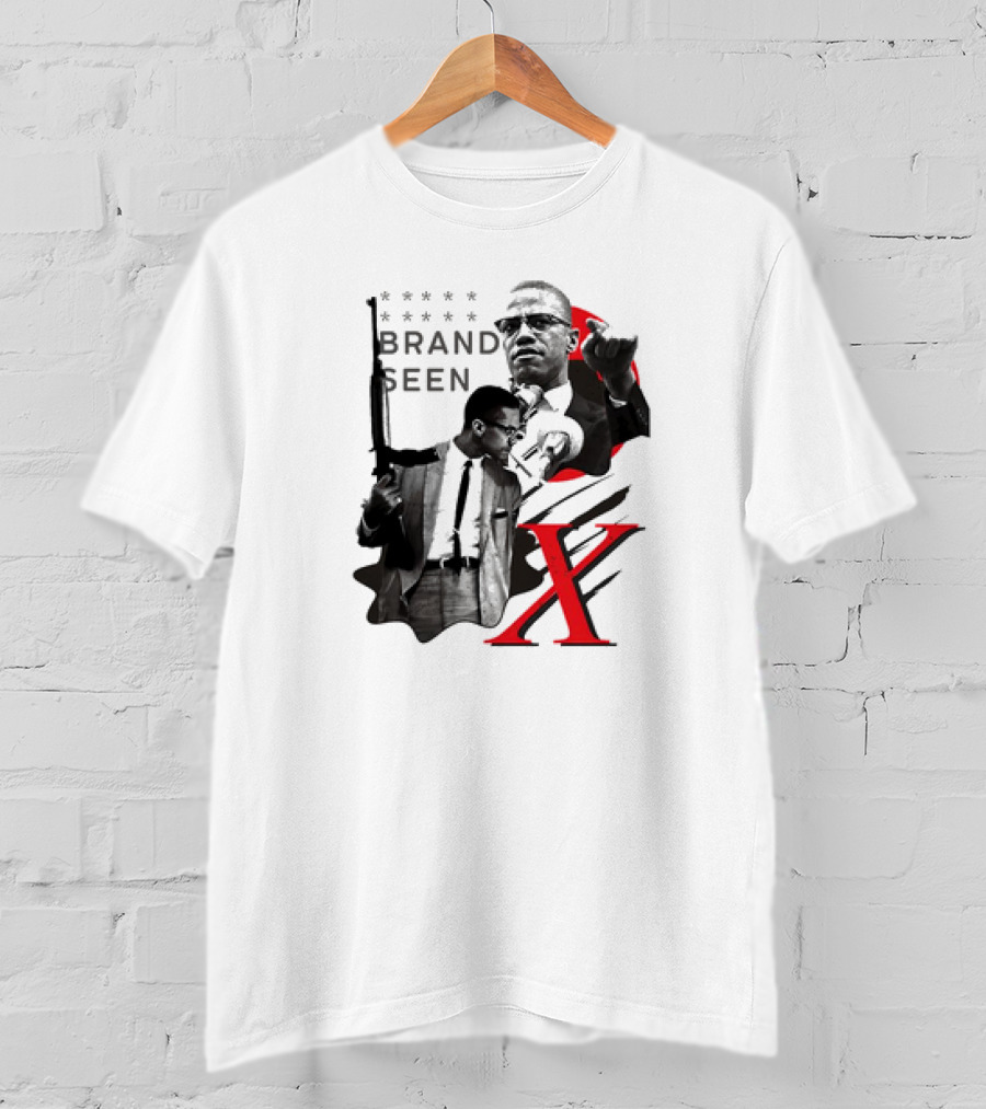 Malcolm X Brand Seen Anthony Edwards X T-Shirt