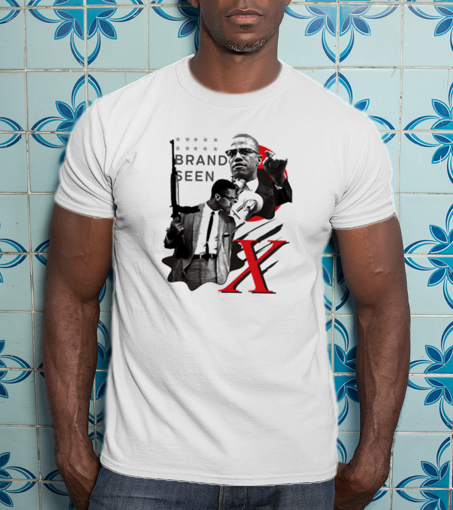 Malcolm X Brand Seen Anthony Edwards X T-Shirt