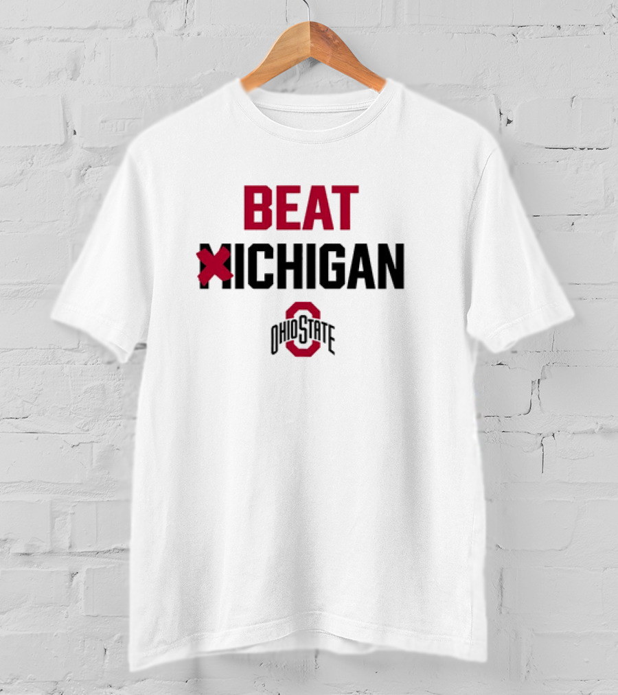BEAT XICHIGAN Ohio State Buckeyes T-Shirt