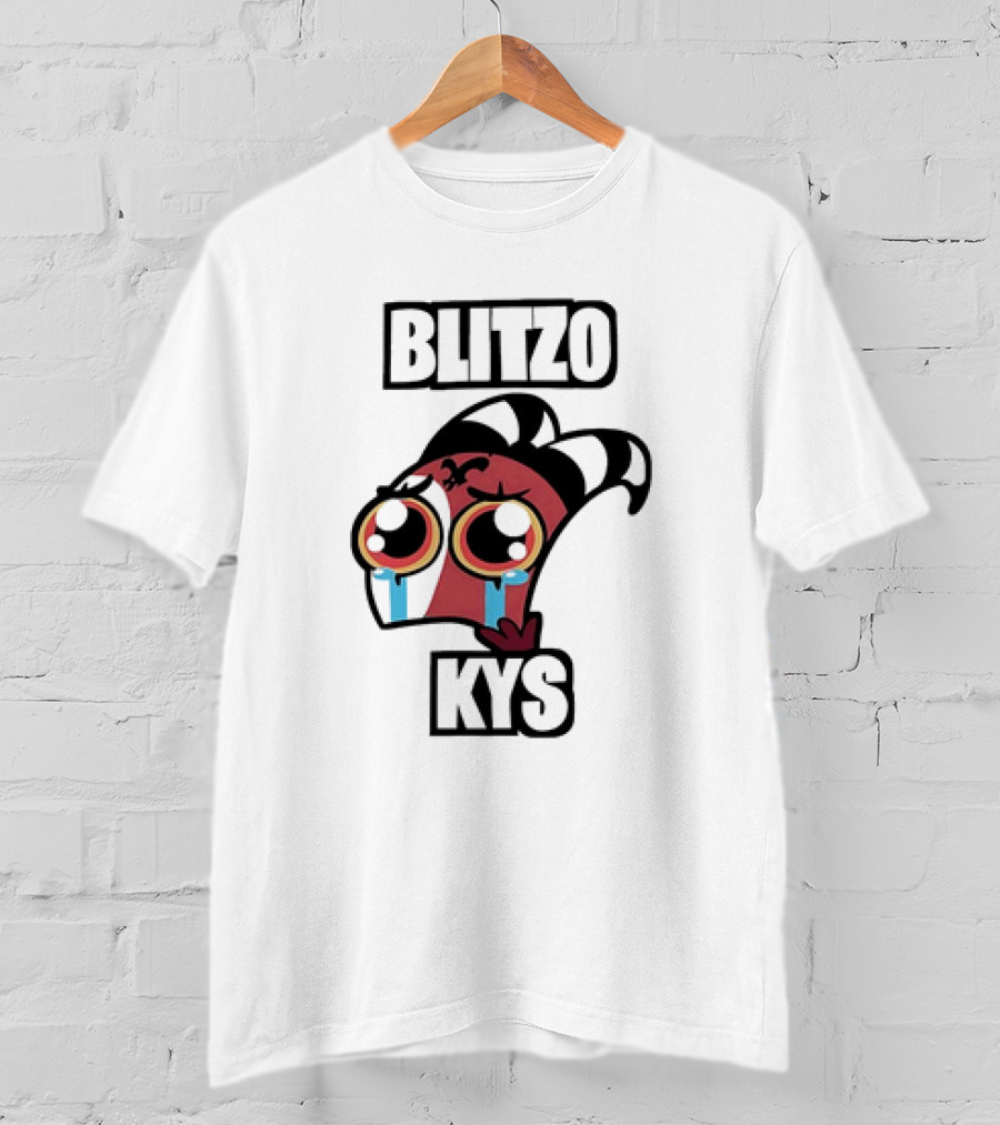Blitzo Kys Character Crying Eyes Iconic T-Shirt