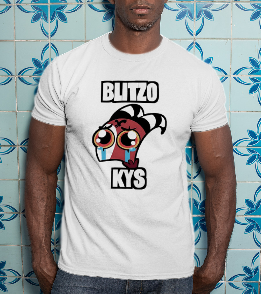 Blitzo Kys Character Crying Eyes Iconic T-Shirt
