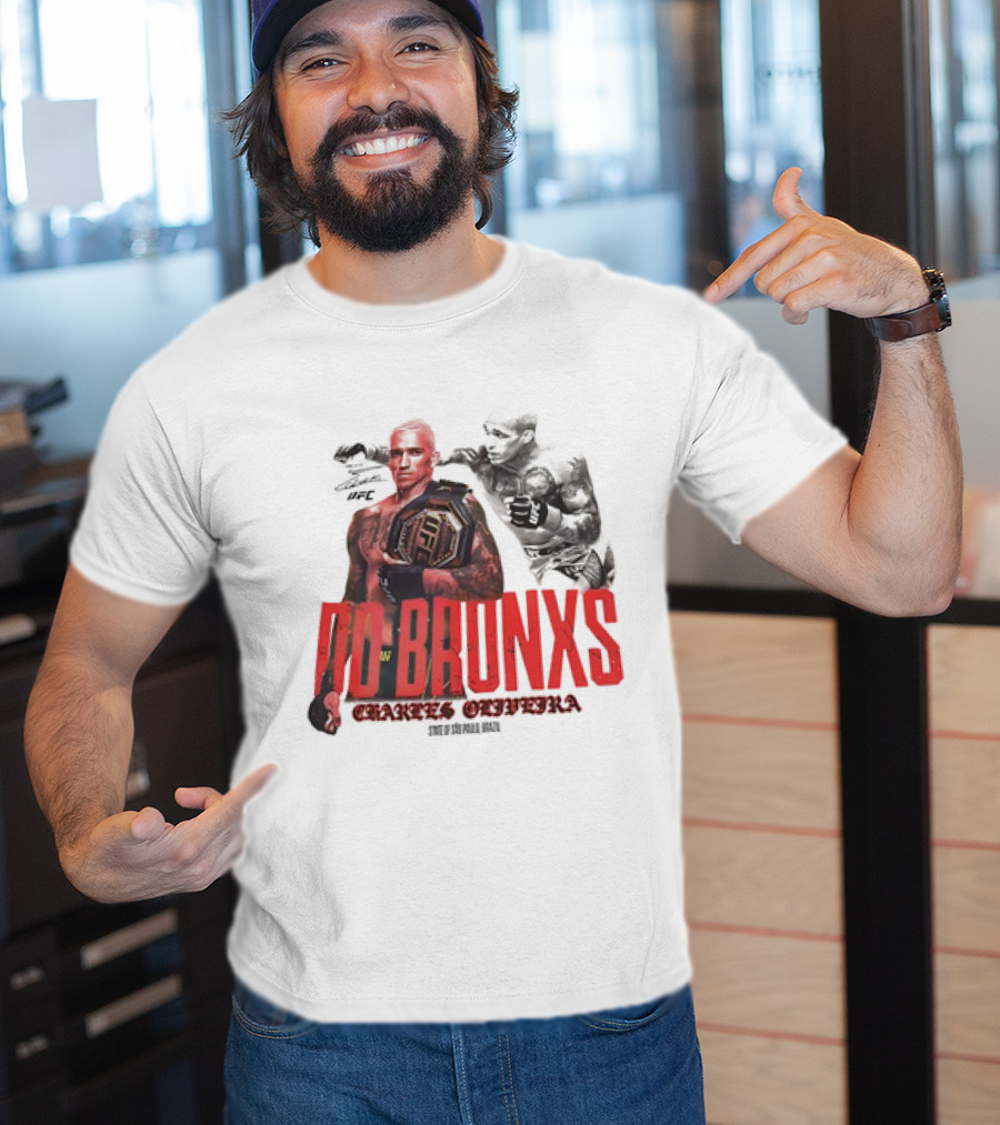 Charles Oliveira Do Bronx UFC Star São Paulo Brazil Champion T-Shirt
