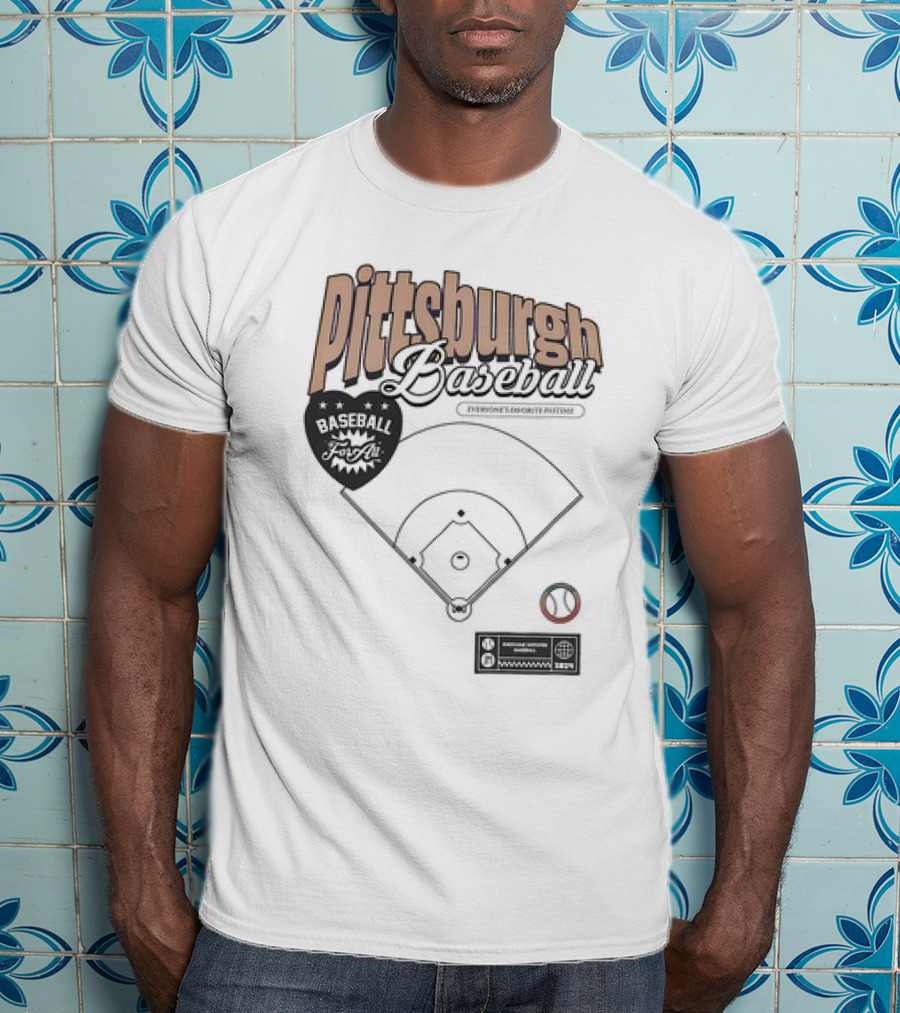 Pittsburgh Baseball Everyone’s Favorite Pastime Field T-Shirt
