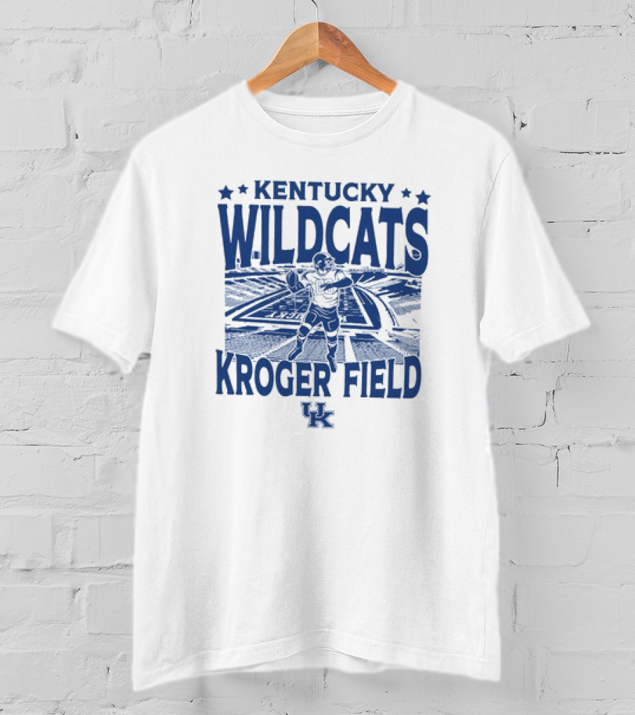 Kentucky Wildcats Kroger Field Football UK T-Shirt