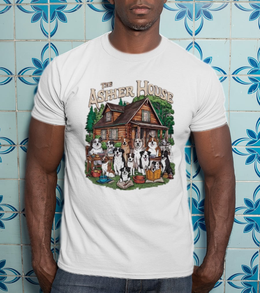The Asher House Dogs Cabin Gathering T-Shirt