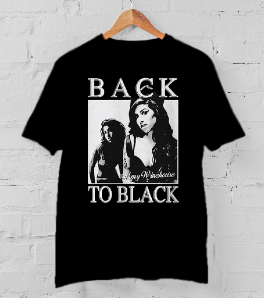 Back To Black Amy Winehouse T-Shirt