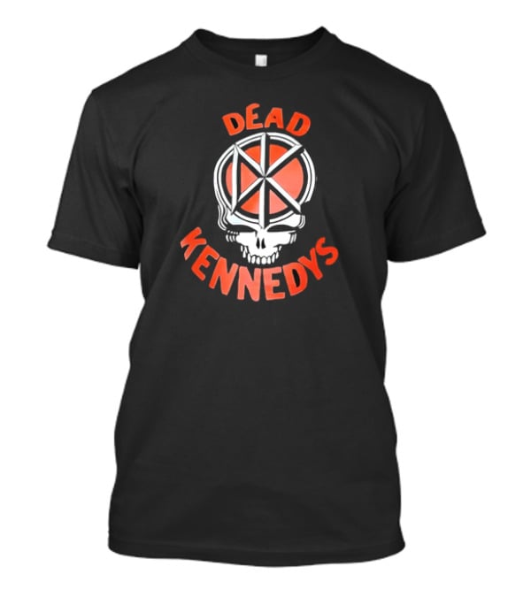 Dead Kennedys Style Grateful Dead Skeleton Emblem T-Shirt