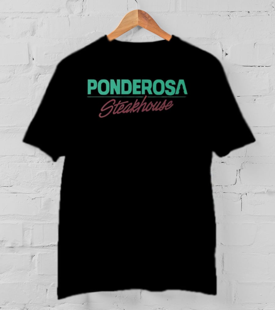 Ponderosa Steakhouse Retro T-Shirt