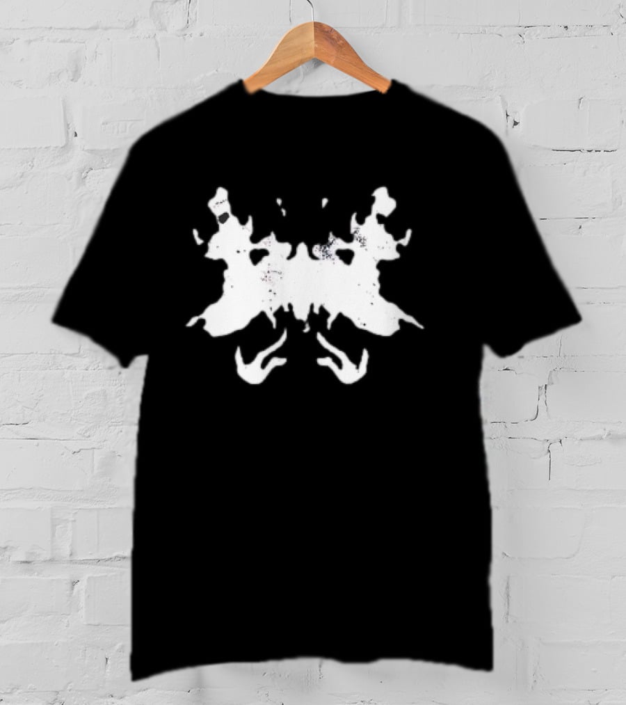 Angel Fish Rorschach Inkblot Symmetry T-Shirt