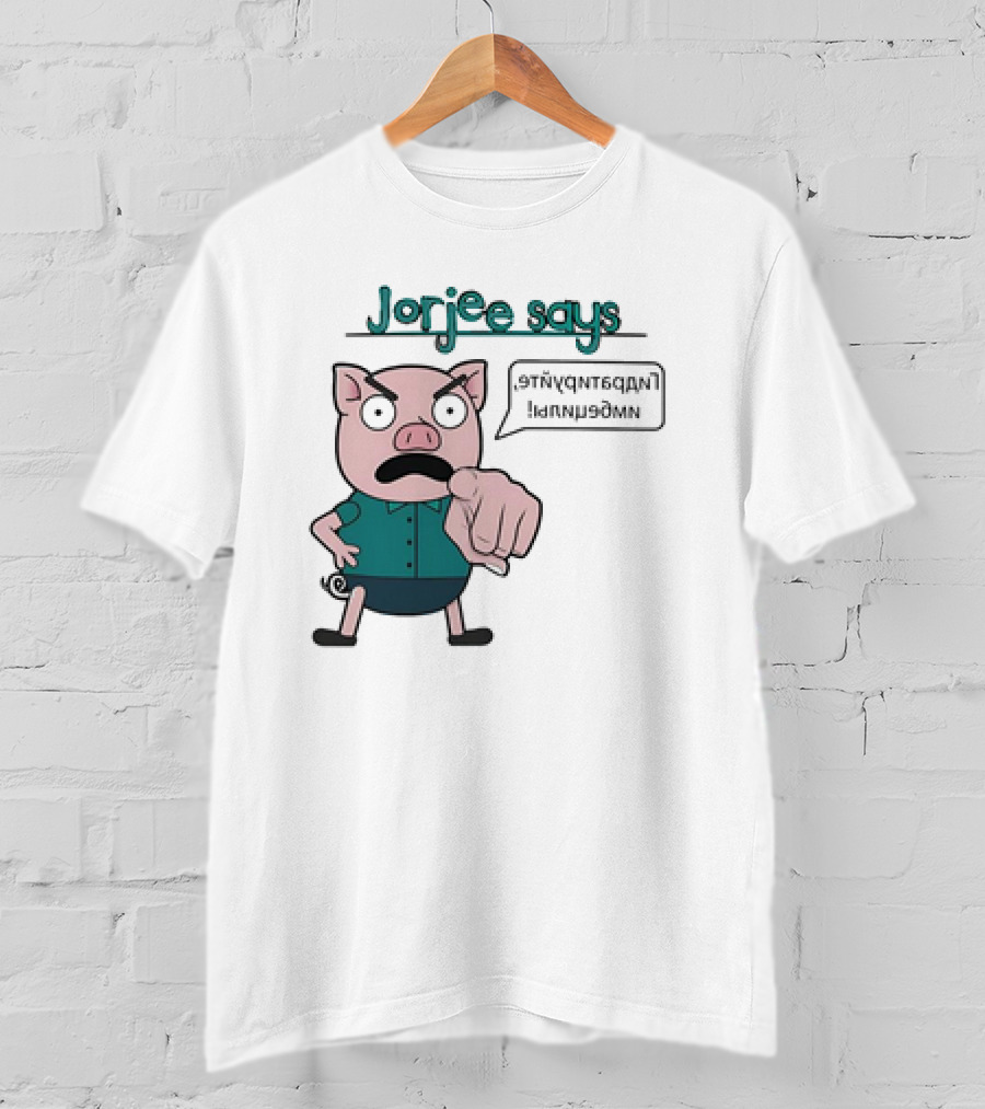 Jorjee Says Unplug And Play T-Shirt