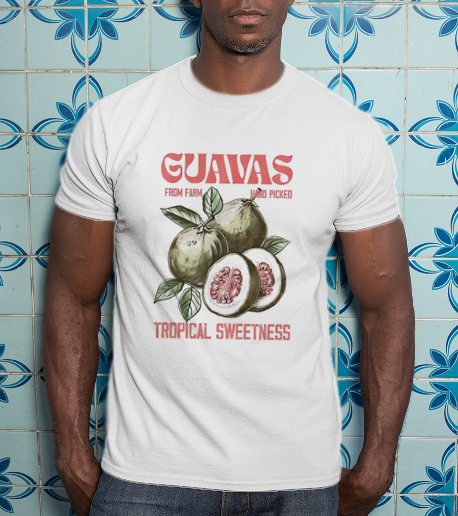 Guavas Hand Picked From Farm Tropical Sweetness T-Shirt