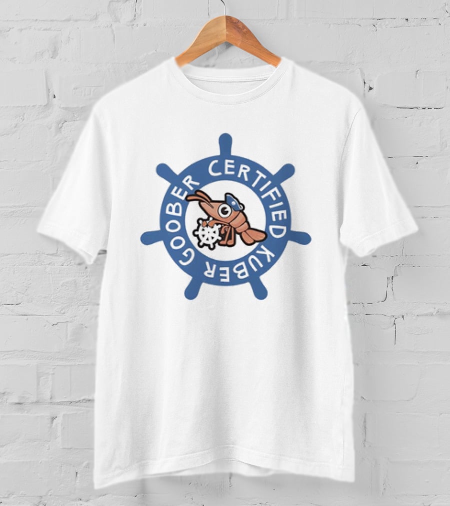 Certified Kuber Goober Kubernetes Radial T-Shirt