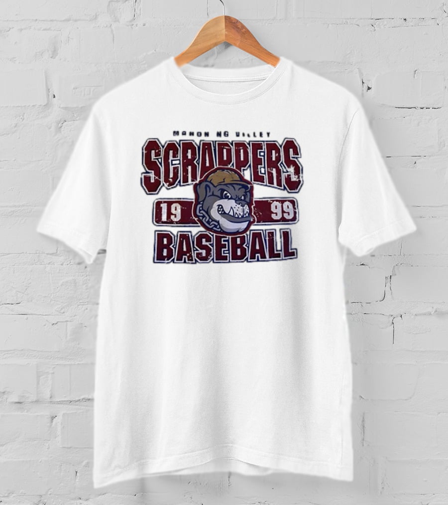 Mahoning Valley Scrappers Baseball 1999 Vintage T-Shirt