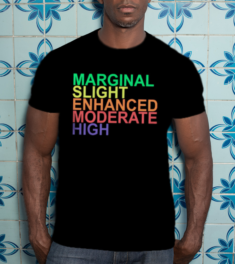 Marginal Slight Enhanced Moderate High T-Shirt