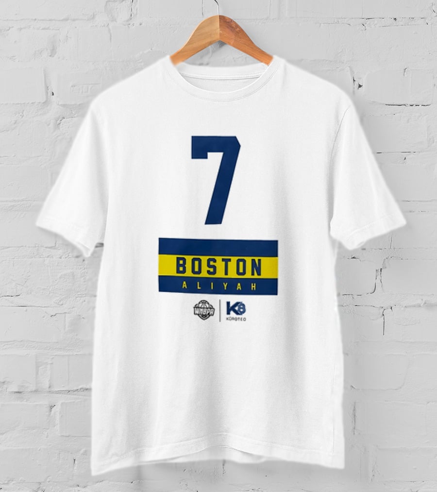 7 Boston Aliyah WNBA Kompete Indiana Fever T-Shirt