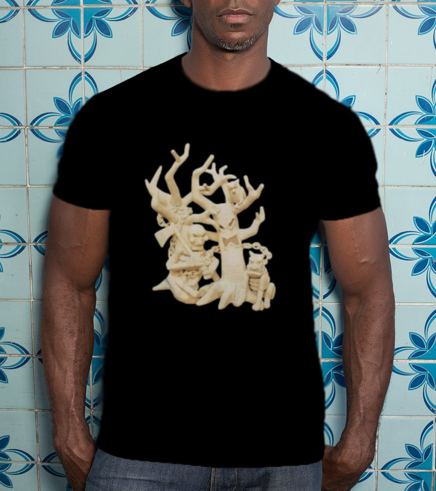 Spooky Woods Woodland Haunted Forest Creatures T-Shirt