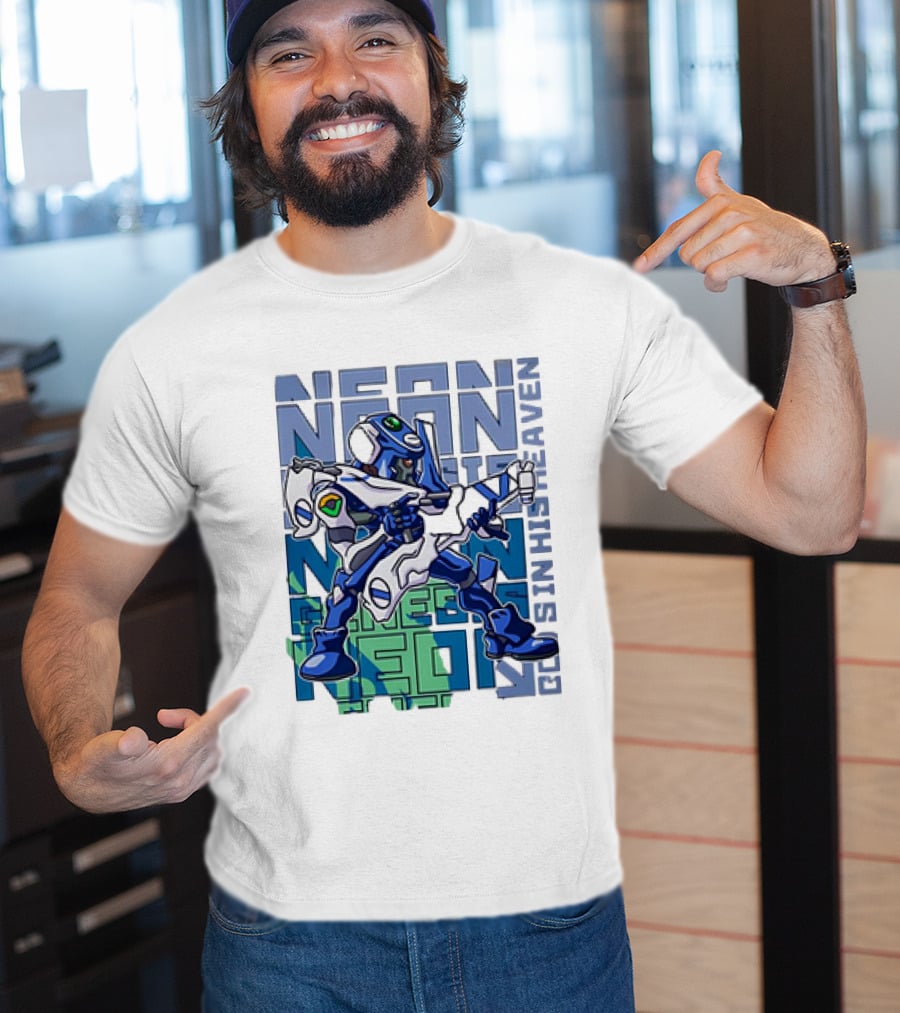 Neon Genesis Evangelion Eva-00 God's In His Heaven T-Shirt