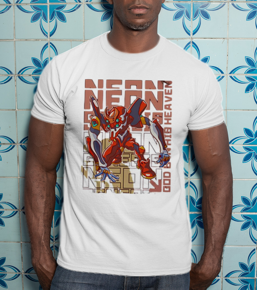 Eva-02 Neon Genesis Evangelion God’s In His Heaven T-Shirt