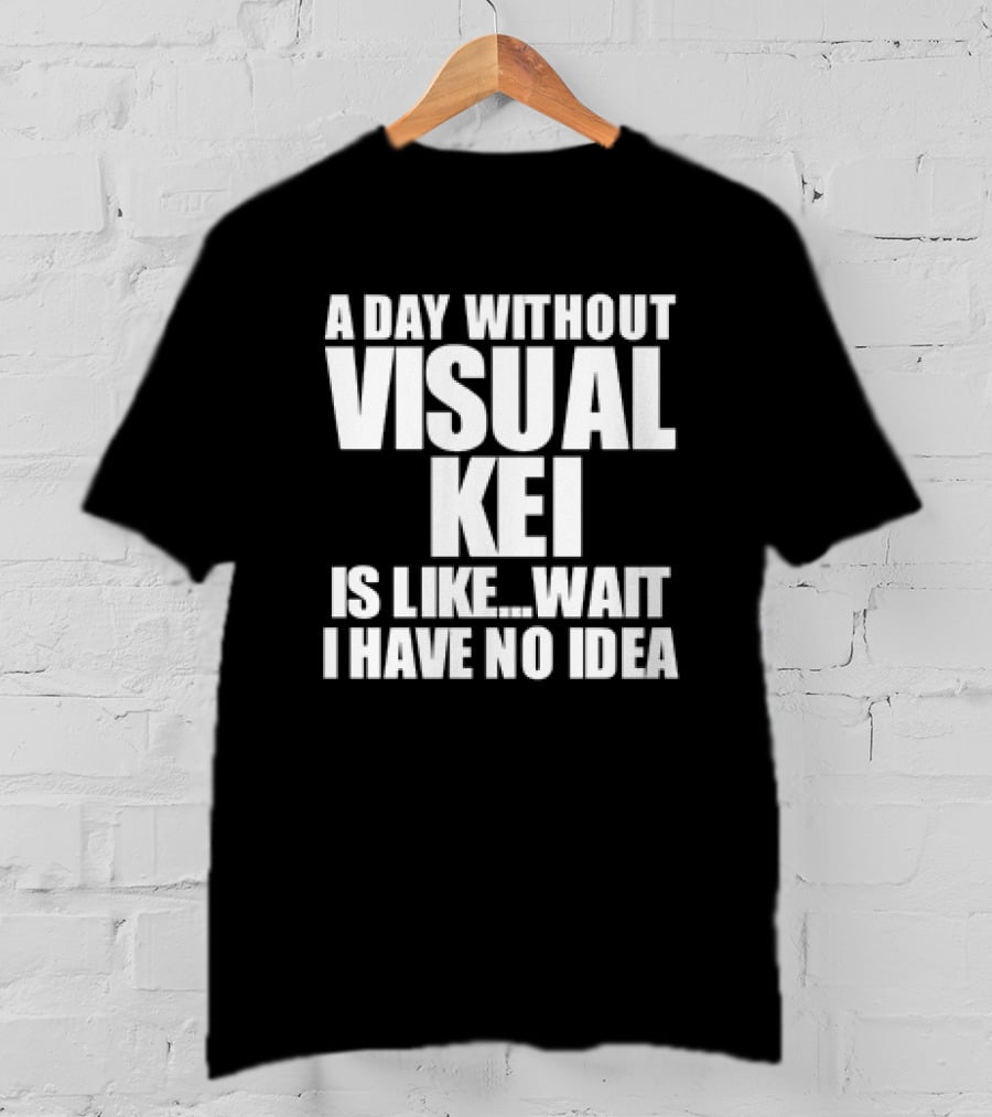 A Day Without Visual Kei Is Like Wait I Have No Idea T-Shirt