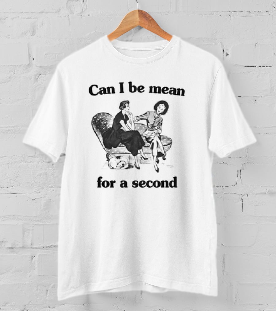Can I Be Mean For A Second Vintage T-Shirt