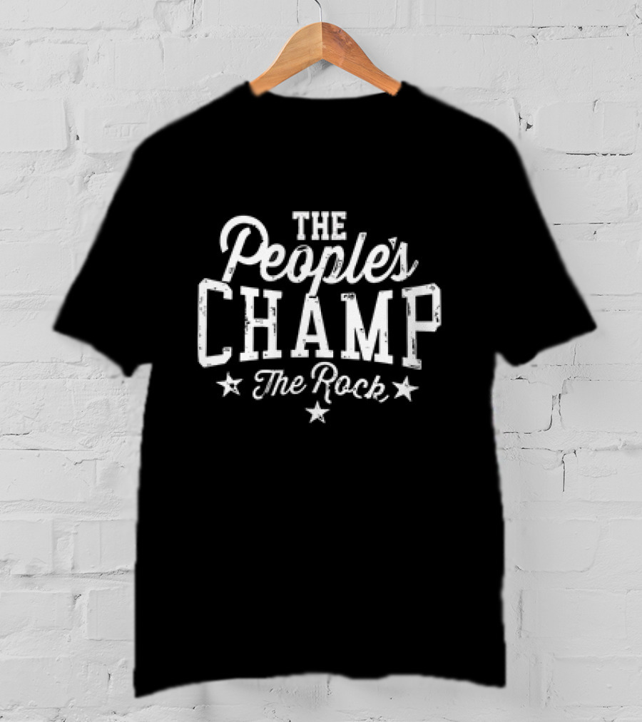 Dwayne Johnson The Rock The People’s Champ T-Shirt