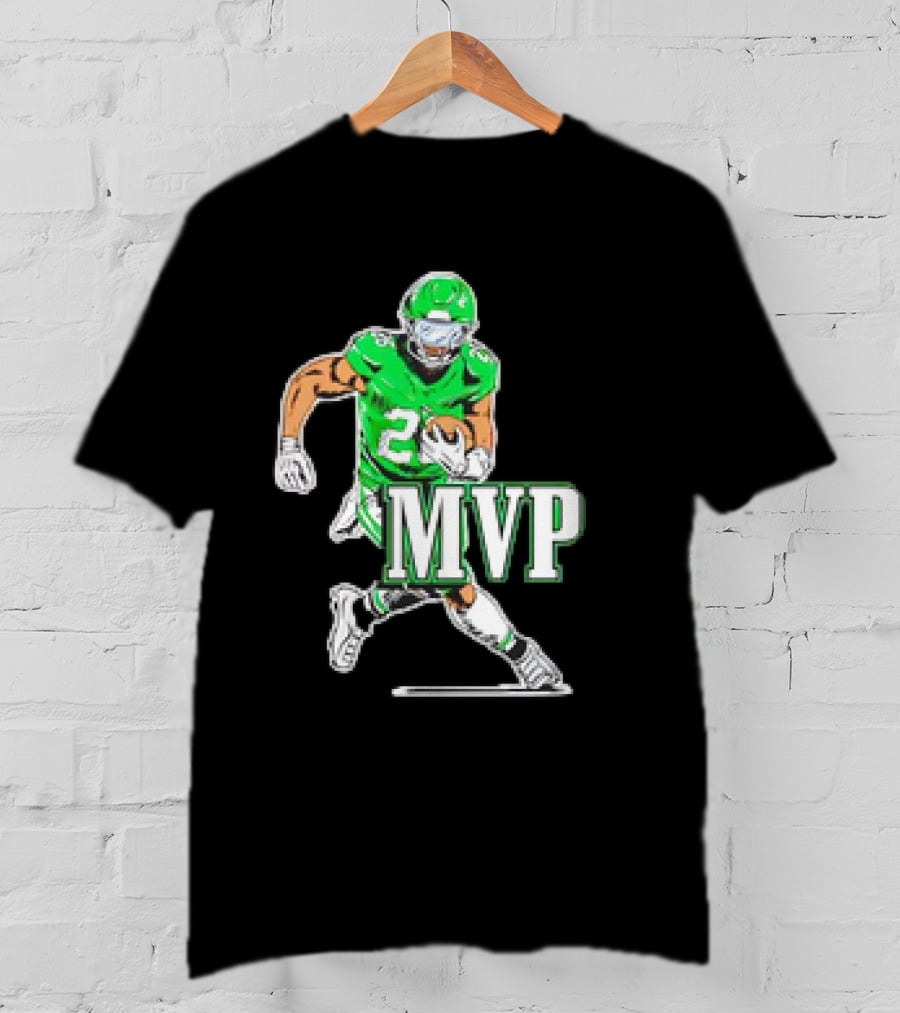 Philadelphia Eagles Number 26 Green Uniform MVP T-Shirt