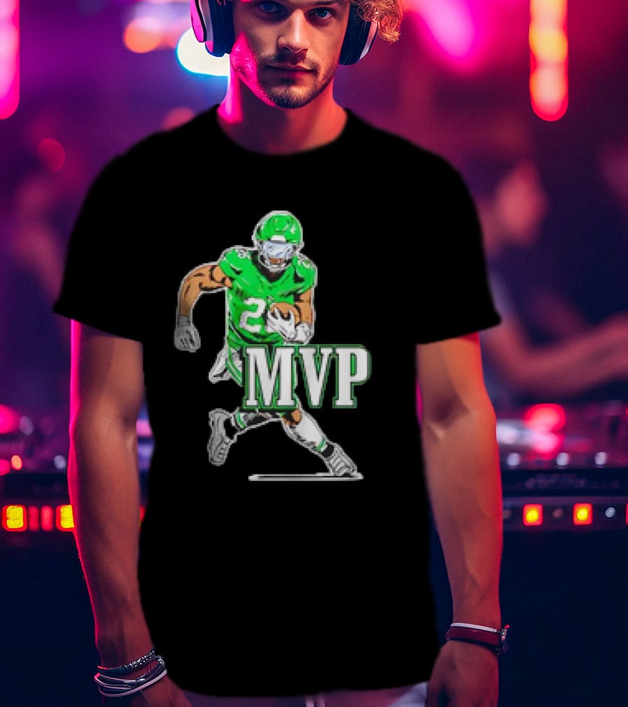 Philadelphia Eagles Number 26 Green Uniform MVP T-Shirt