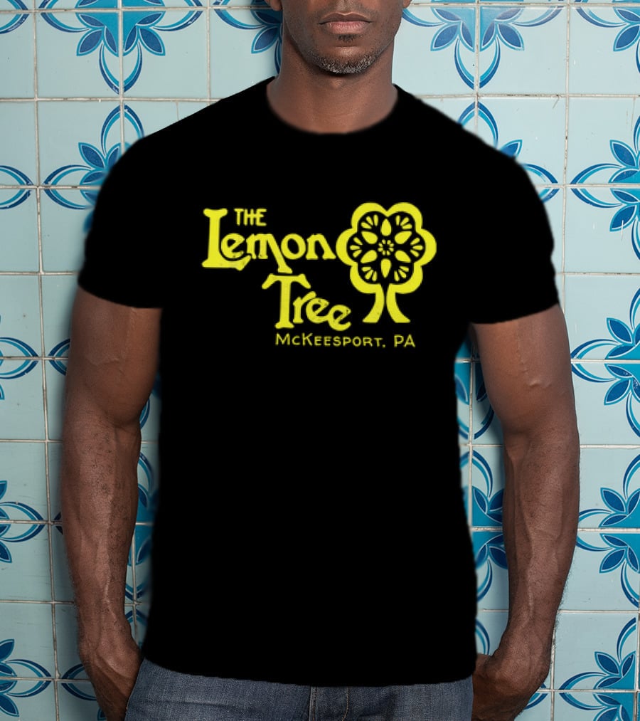 The Lemon Tree McKeesport PA Retro Floral T-Shirt