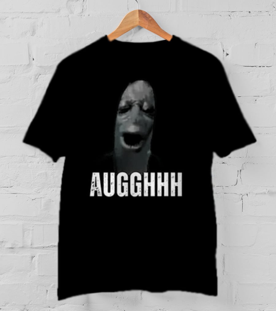 AUGGHHH Cursed Plankton Meme T-Shirt