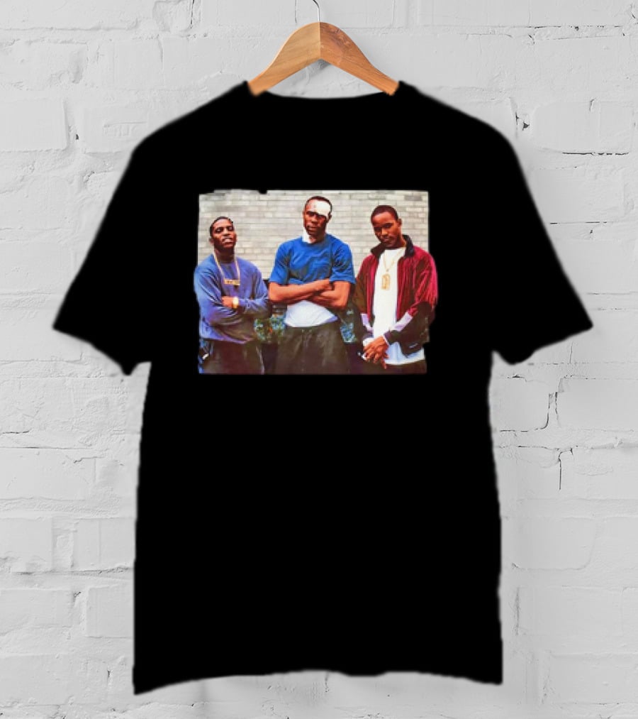 Paid In Full Movie Calvin Scene With Three Men In Streetwear Clothing T-Shirt