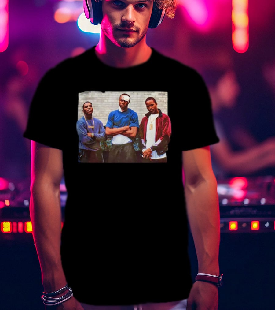 Paid In Full Movie Calvin Scene With Three Men In Streetwear Clothing T-Shirt