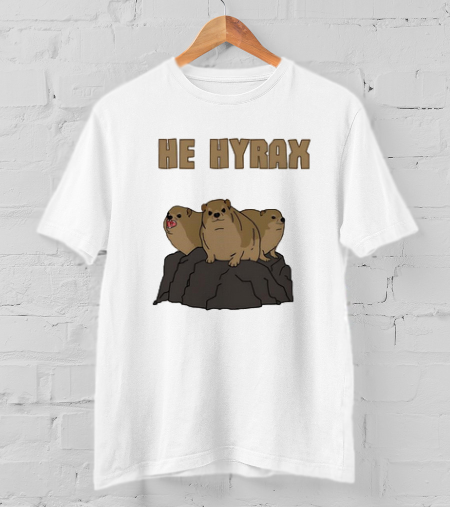 HE HYRAX Cute Angry Meme T-Shirt