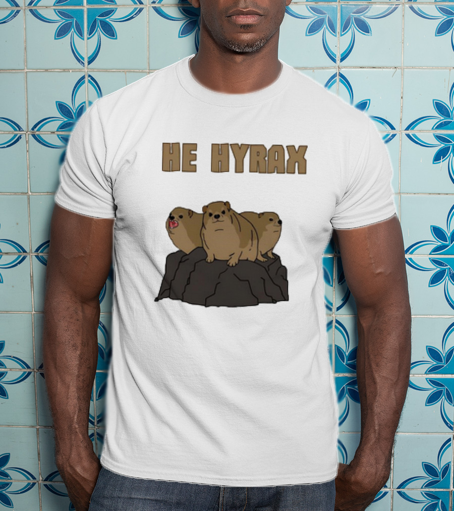 HE HYRAX Cute Angry Meme T-Shirt
