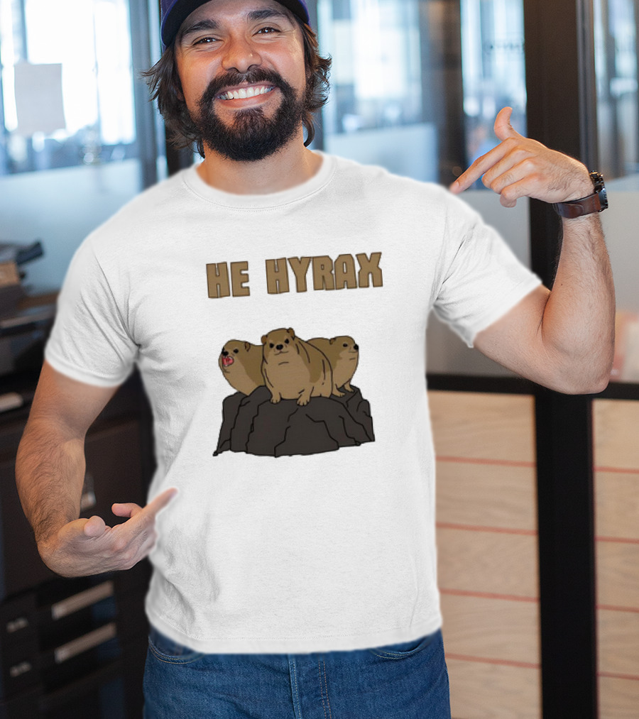 HE HYRAX Cute Angry Meme T-Shirt