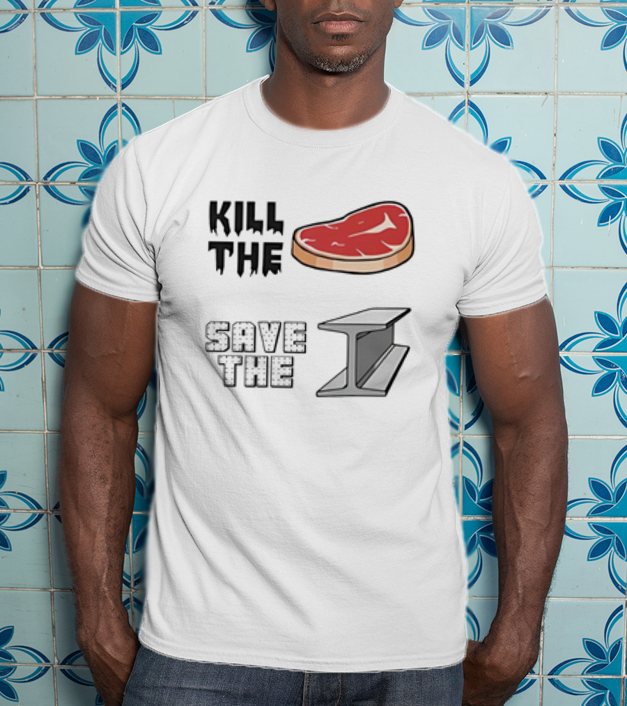 Kill The Meat Save The Metal T-Shirt