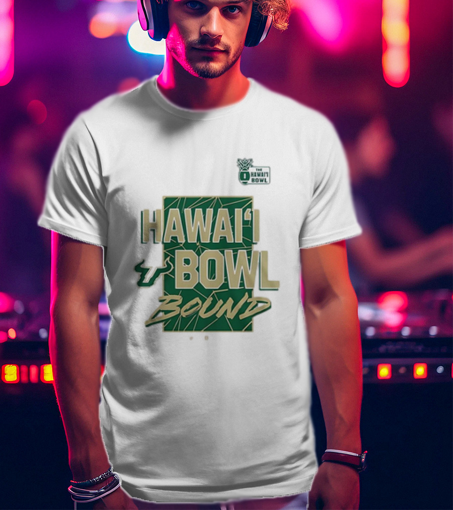 South Florida Bulls Hawai’i Bowl Bound The Hawai’i Bowl T-Shirt