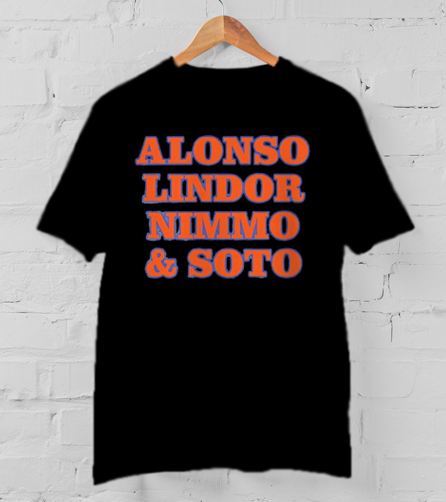 ALONSO LINDOR NIMMO SOTO Baseball Stars T-Shirt