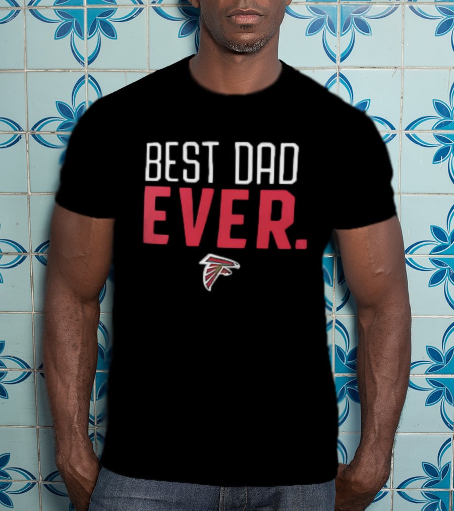 Atlanta Falcons Best Dad Ever Falcon T-Shirt